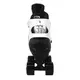 Раздвижные ролики квады Scale Sports. Black (размер 34-38)