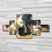 Картини модульні для дитячої кімнати, 75x130 см, (20x20-2/45х20-2/75x20-2)