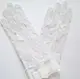 Перчатки гипюровые короткие белые 5335
