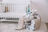 Крісло дитяче Bubaba by FreeON Safari trip, white - beige