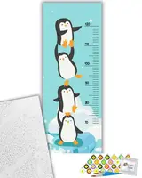 Ростомер-картина по номерам ArtCraft Пингвинчики 30х80 см (15128-AC)
