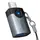Переходник HOCO Victory Type-C male to USB female adapter UA46C  |OTG, LED|