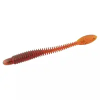 Силікон Lunker City Ribster 10/BG 4.5" #214 MOTOR OIL PEPPER / 645875 / 89214