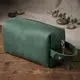 Кожаная косметичка унисекс GRANDE PELLE 11571 Зеленый
