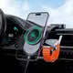 Держатель HOCO Excelso 2-in-1 wireless fast charging car holder HW28 (center console) |15W, 4.5-7"|