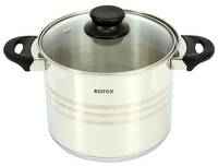 Кастрюля с крышкой Rotex Milano RС022-200 4.6 л