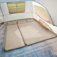 Коврик надувной с подушкой одноместный Naturehike CNK2550WS025, 30 мм, зеленый