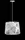 Подвесная люстра E27x1 L510/1 WT ЛИСТЬЯ Ray
