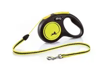 Рулетка для собак Flexi New Neon S 5 м/12 кг