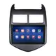 Штатная магнитола Lesko для Chevrolet Sonic I 2011-2016 экран 9" 6/128Gb 4G Wi-Fi GPS Top Шевроле