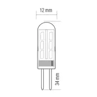 Світлодіодна лампа MIDI  1.5W G4 6400К