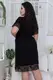 Женский вискозный халат Хч1201 Чорный