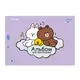 Альбом для рисования скоба с перфорацией А4 YES Line Friends 130605 28 листов