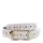 Женский кожаный ремень Borsa Leather CV1ZK-019w-white