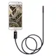 USB эндоскоп для ПК и ноутбука HD 480P Kerui 555S, 5 метров, 5.5 мм, мягкий кабель УЦЕНКА