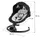 Укачивающий центр детский Kidwell 2в1 REVE Black/Silver / Качалка шезлонг для новорожденных