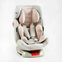 Автокресло Joy SafeMax, группа 1/2/3, вращается на 360 градусов. White and Pink (143484)