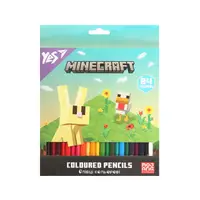 Набір кольорових олівців YES Minecraft 290776 24 кольори