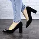 Женские туфли на каблуке Fashion Angie 1921 40 размер 25,5 см Черный