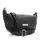 Женская кожаная сумка Borsa Leather K12242bl-black