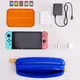 Сумка чехол для приставки кейс Fungoofun для консоли Nintendo Switch и аксессуаров на 2 отделения,синяя