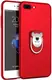 Чехол-накладка SHENGO Soft-touch holder TPU Case iPhone 8 Plus Red