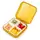 Кишенькова таблетниця Pocket Pill Case Mini Помаранчевий