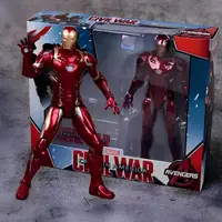 Фигурка Железный Человек, Марк 46, Мстители, Civil War Marvel. 17 см. На подставке. Iron Man