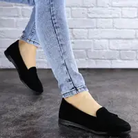 Мокасіни жіночі Fashion Ellsa 2125 36 розмір 23,5 см Чорний