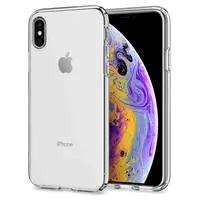 Чехол Spigen для iPhone XS/X Liquid Crystal, Crystal Clear (063CS25110)