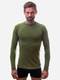 Термолонгслив мужской Sensor Merino DF LS SM11M-safari-XXL оливковый