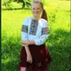 Вышитый детский комплект Роксолана бордовый