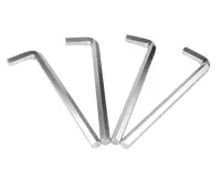 Ключ шестигранный MASTERTOOL, CrV, 16,0 мм, 75/246 мм, набор 4 шт. Grey (75-0016)