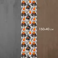 Доріжка на стіл Гарбузи та мишки 150x40 см (DR_23S010)
