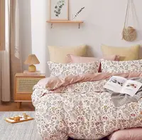 Постельное белье семейное Dushka Home Сатин 20411 160х215х2 см