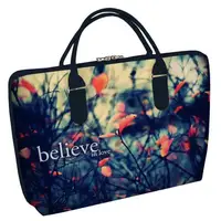 Сумка тканевая Саквояж Believe in love 36х26 см (SW_15N130_TSI)