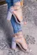 Женские босоножки Fashion Byzantium 3099 40 размер 25,5 см Серый