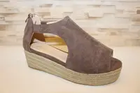 Босоножки женские коричневые Б1503