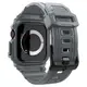 Чехол и ремешок Spigen для Apple Watch 10 (46mm) - Rugged Armor Pro 2 in 1, Dark Gray (ACS08605)