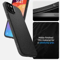 Чехол Spigen для iPhone 15 Plus / 14 Plus - Liquid Air, Matte Black (ACS06650)