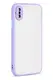Чехол для iPhone XS / X - Goospery Matte Case, Lilac (Камера закрытая)