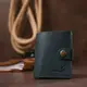 Компактное винтажное портмоне Shvigel 16456 Зеленый