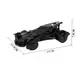Машинка на радиоуправлении Бетмобиль Batmobile 4WD 1:20 — полноприводный РУ автомобиль с реалистичным дизайном