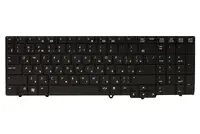 Клавиатура для ноутбука HP 6540B, 6545B, 6550B черный, черный фрейм