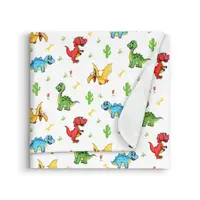 Фланелловые пеленки 100х120 COLORFUL DINO