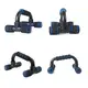 Упоры Dobetters DBT-JF34 Blue + Black для отжиманий от пола стойки для упражнений