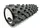Массажный ролик EasyFit Grid Roller PRO 45 см Черный