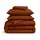 Двуспальная кровать с простынями на резине CS4 CINNAMON CS4