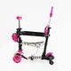 Самокат 5 в 1 Best Scooter, PU колеса с подсветкой. Pink (163307)