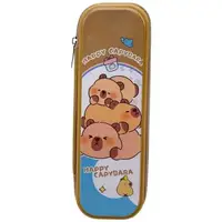 Пенал с держателем Капибара уп.PVC (Коричневый)